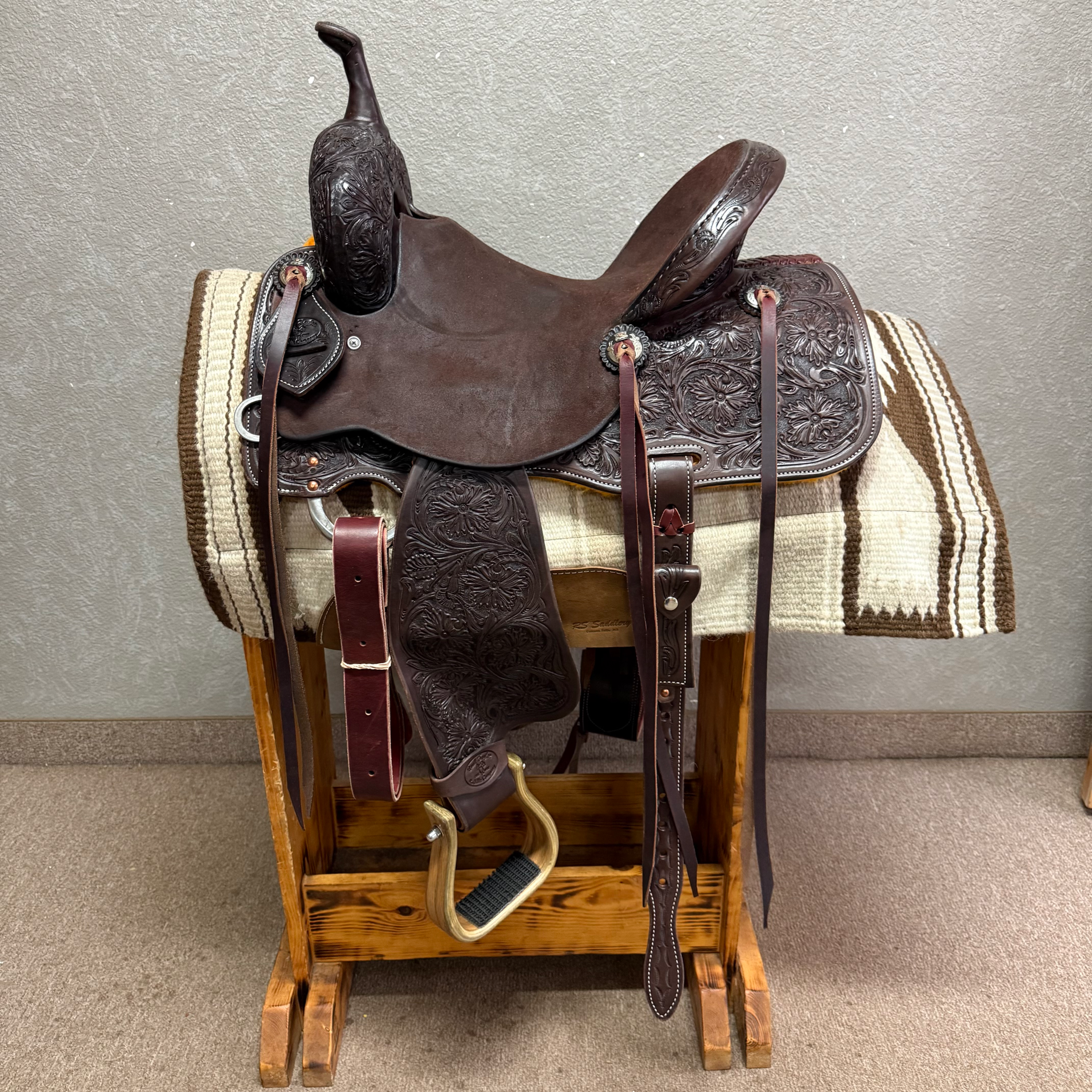 14.5" Paul Taylor Barrel Saddle