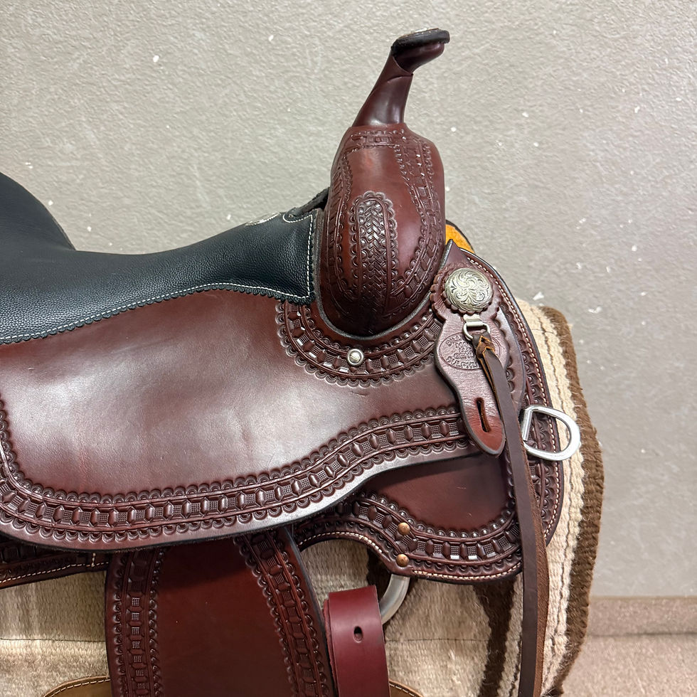 Thumbnail: Used 17" Billy Cook Trail Saddle