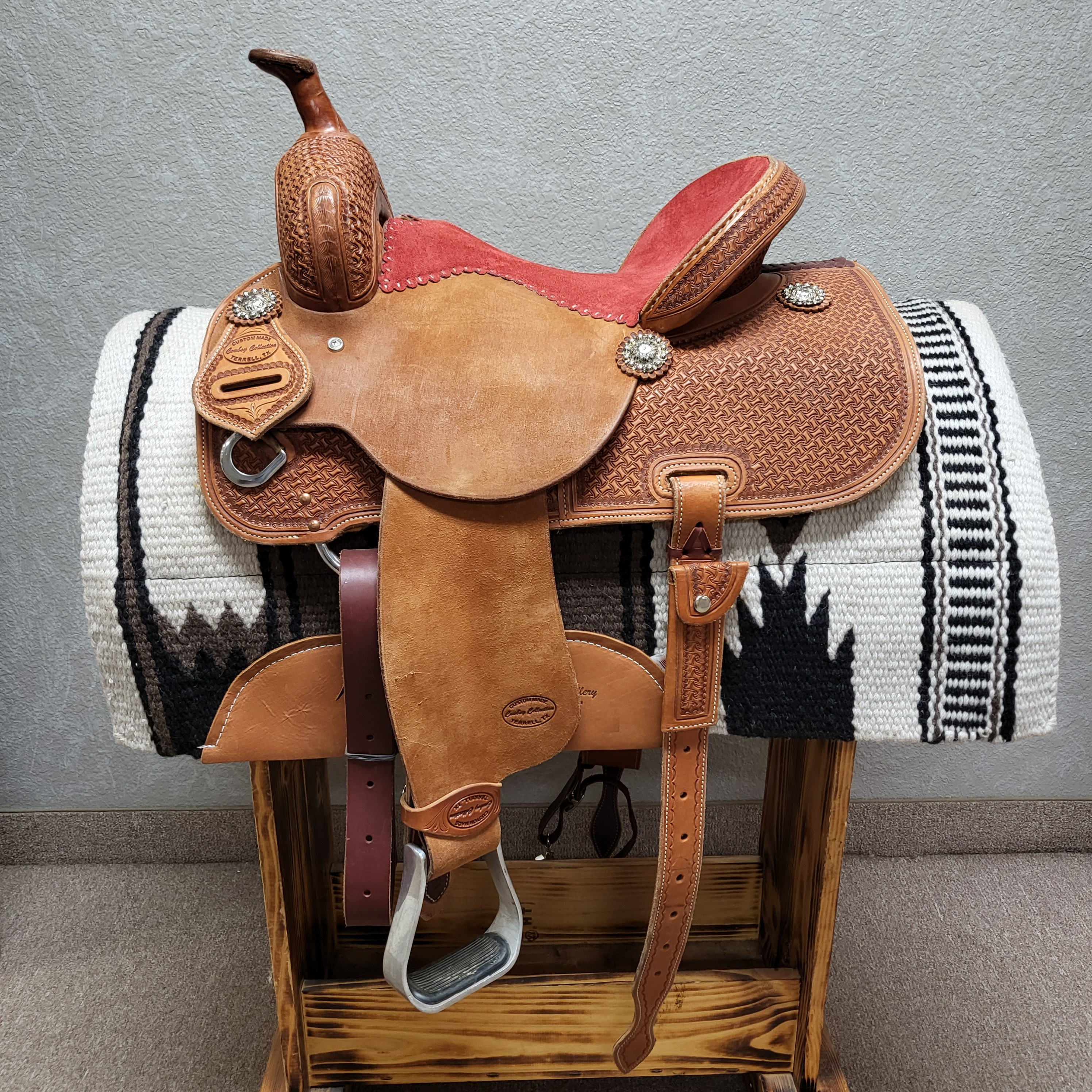 14.5" Cowboy Collection Barrel Saddle