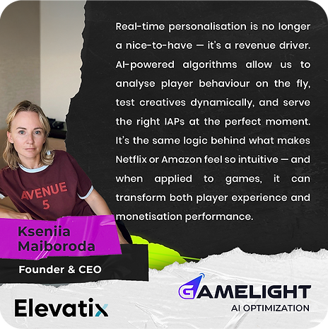 Kseniia Maiboroda quote on AI optimization