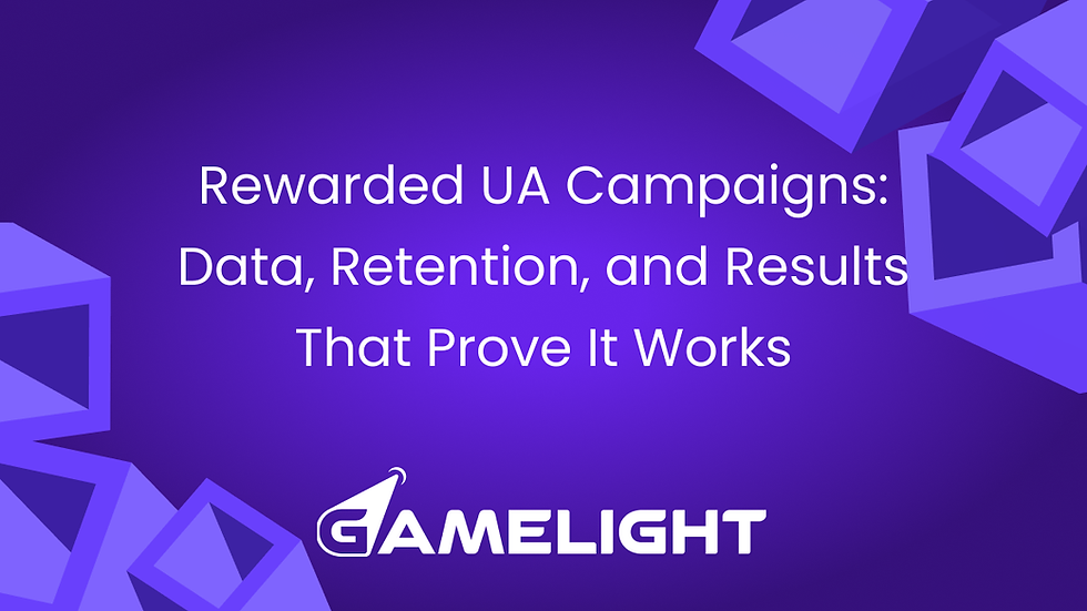Rewarded UA Campaigns: Data, Retention, and Results That Prove It Works