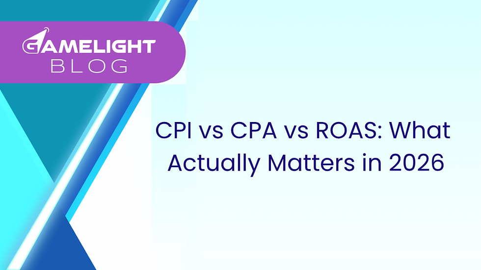 CPI vs CPA vs ROAS: What Actually Matters in 2026