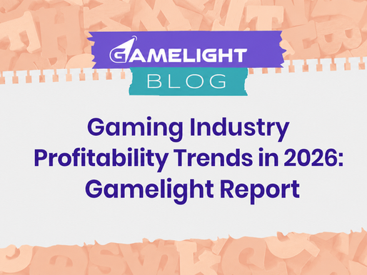 Gaming Industry Profitability Trends in 2026: Gamelight Report