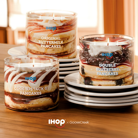 GooseCreek x IHOP Candles Inspired by Beloved Menu Items
