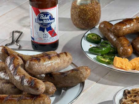 Smithfield x Pabst Blue Ribbon Beer Bratwursts: A New Blast of Nostalgic Flavor