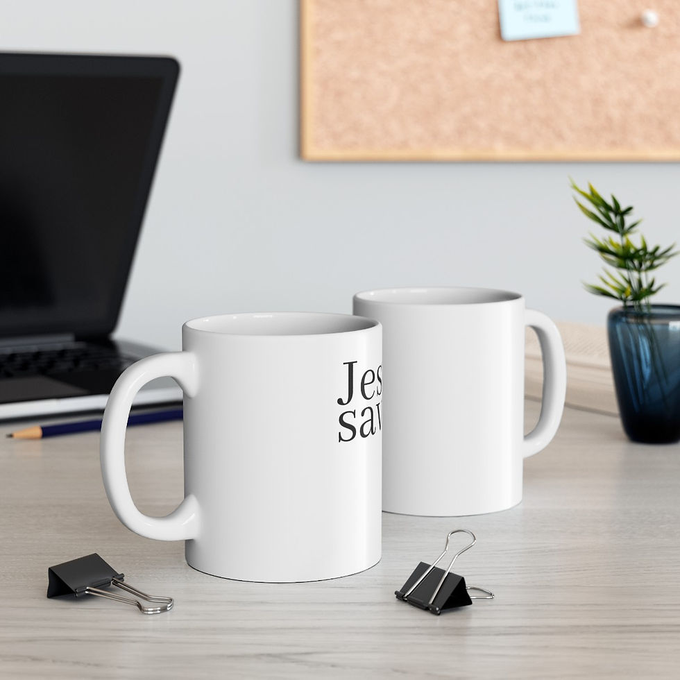 Thumbnail: Jesus saves mug 