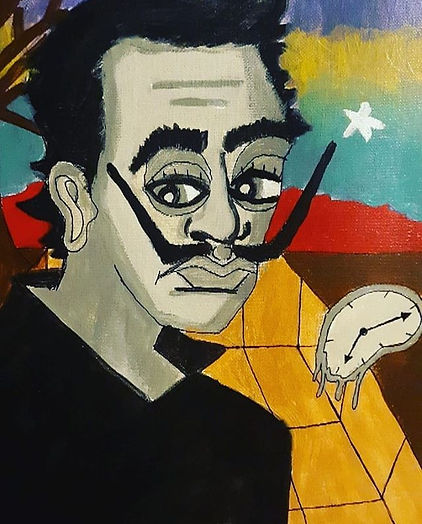 Salvador Dali #painting #COLLAGE #delanc