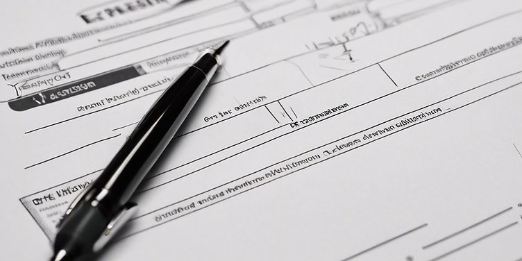 Image of a pen filling out a document form.jpg