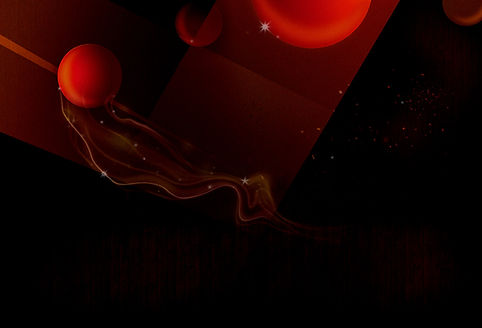 Bolas vermelhas de fogo