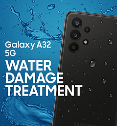 Galaxy A32 5G water damage treatment & diagnostics – from £49. Book Now.