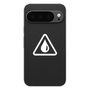 Google Pixel 9 Pro liquid damage repair image.
