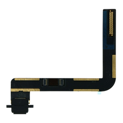 Apple iPad 8th Gen Lightning port repair showing charging port assembly and professional tools