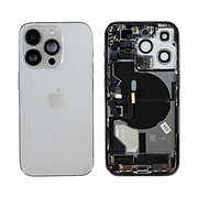Genuine iPhone 14 Pro rear glass housing in Silver