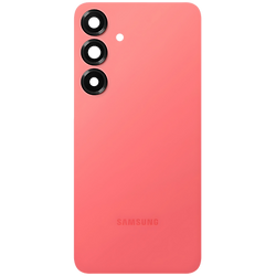 Samsung Galaxy S25 Plus Coralred back showing triple-camera rear panel