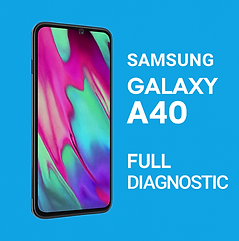 Samsung Galaxy A40 full diagnostic – professional service identifying hardware and software issues.
