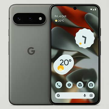 Pixel 9 Pro diagnostic service on dark background