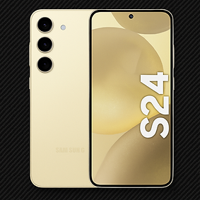 Samsung Galaxy S24 front and back