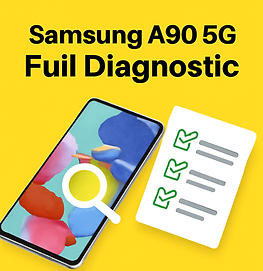Samsung Galaxy A90 5G full diagnostic – professional service identifying hardware and software issues.