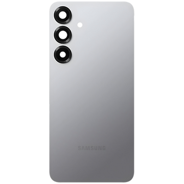 Samsung Galaxy S25 Plus Silver Shadow back showing triple-camera rear panel
