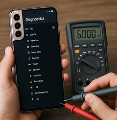 Samsung Galaxy S21+ full diagnostic