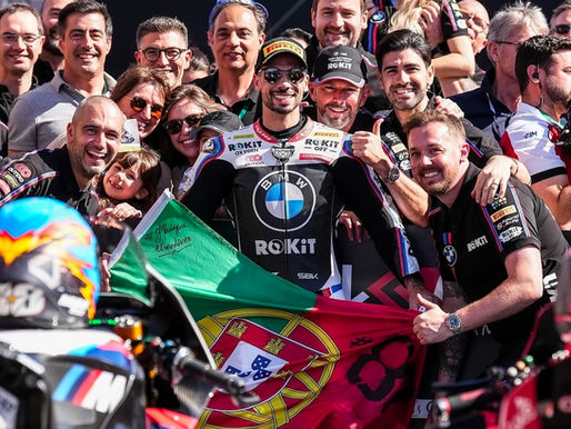 Miguel Oliveira brilha em casa e sobe ao pódio no Mundial de Superbikes em Portimão