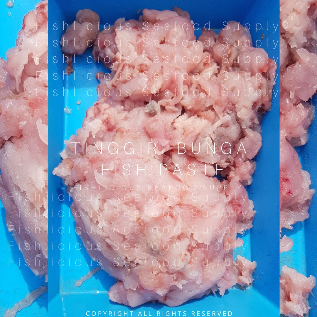 Tinggiri Bunga Fish Paste(Hand-made) | 胶鱼肉