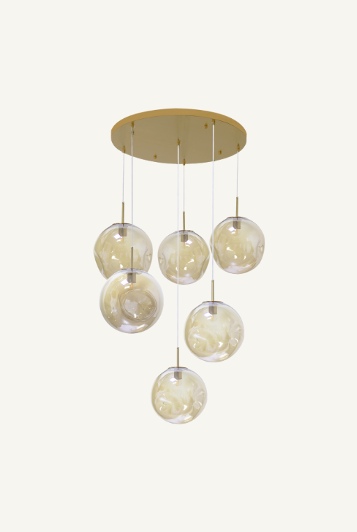 Miniatura: CANDIL 6 LUCES LATON 6 DXD-032101