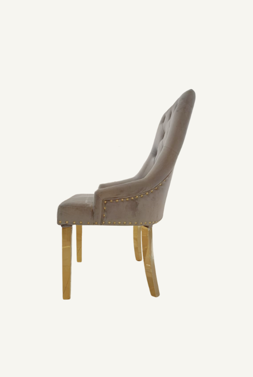 Miniatura: SILLA C-323 GRIS / ORO