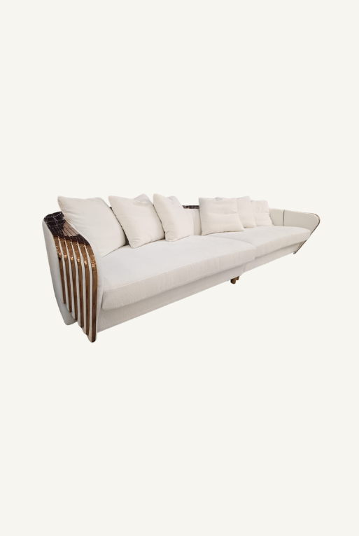 Miniatura: SOFA 1301-4 ORO ROSA