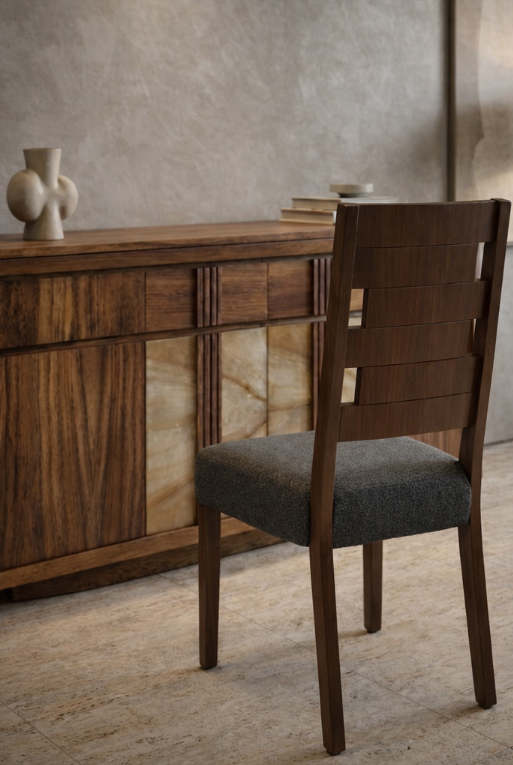 Miniatura: SILLA BARCELONA NOGAL