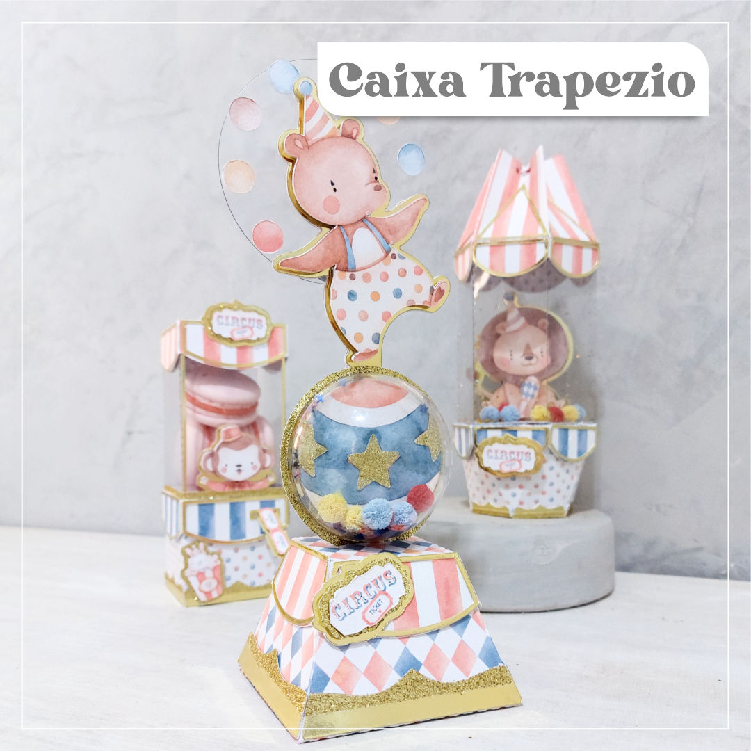 Caixa Trápezio (molde)