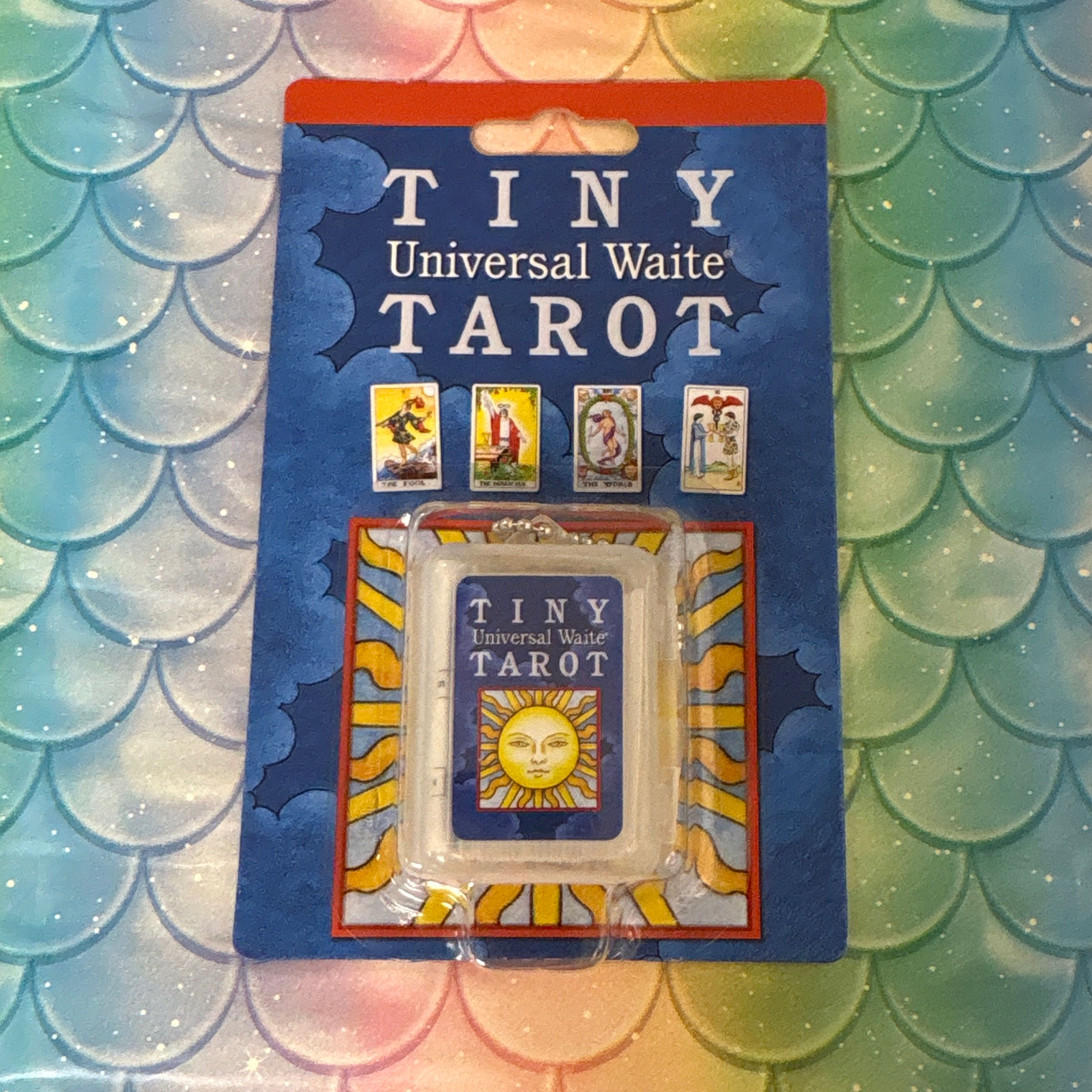 TINY TAROT KEYCHAIN