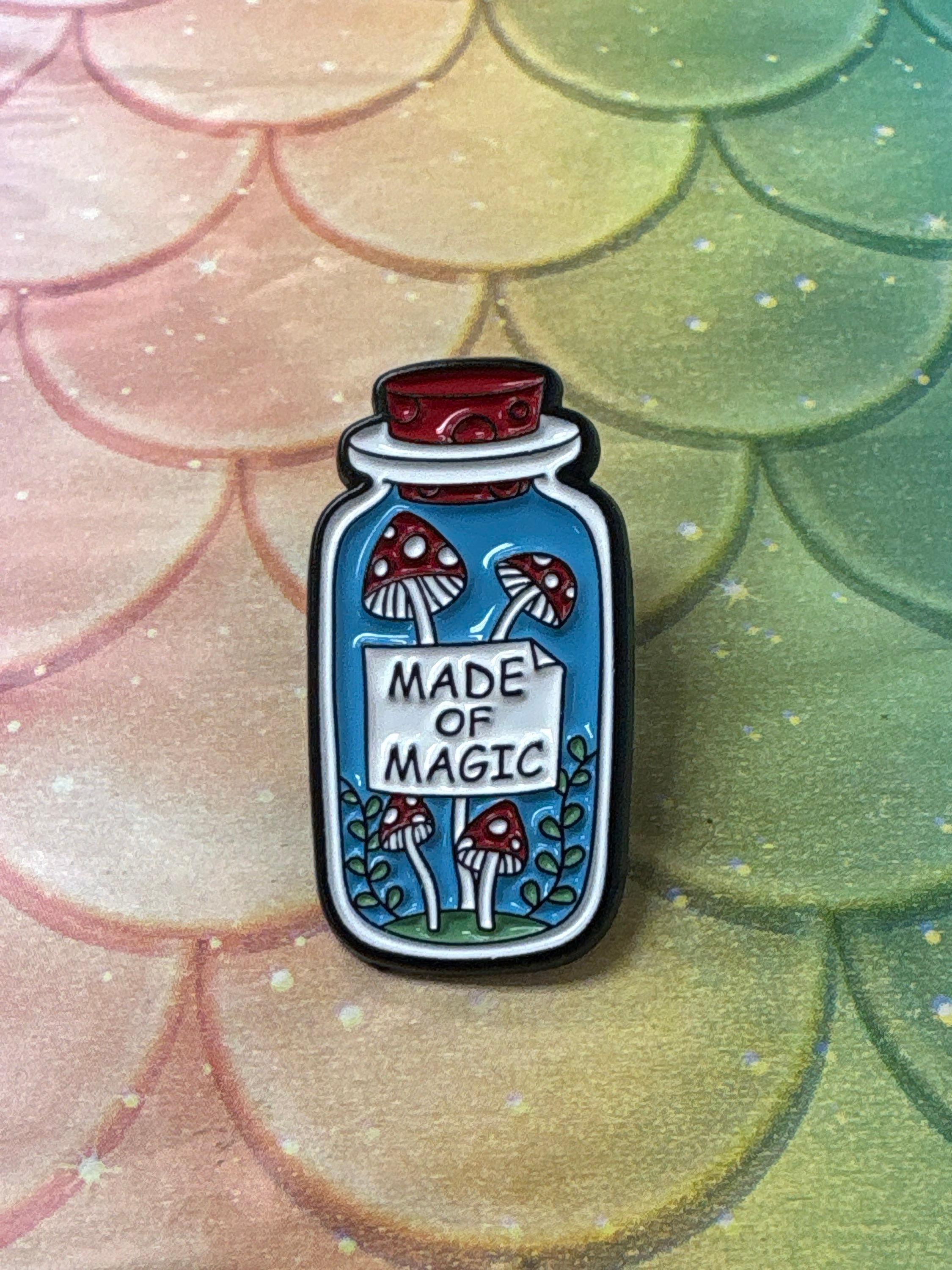 Pin - Potion Bottle - Made of Magic