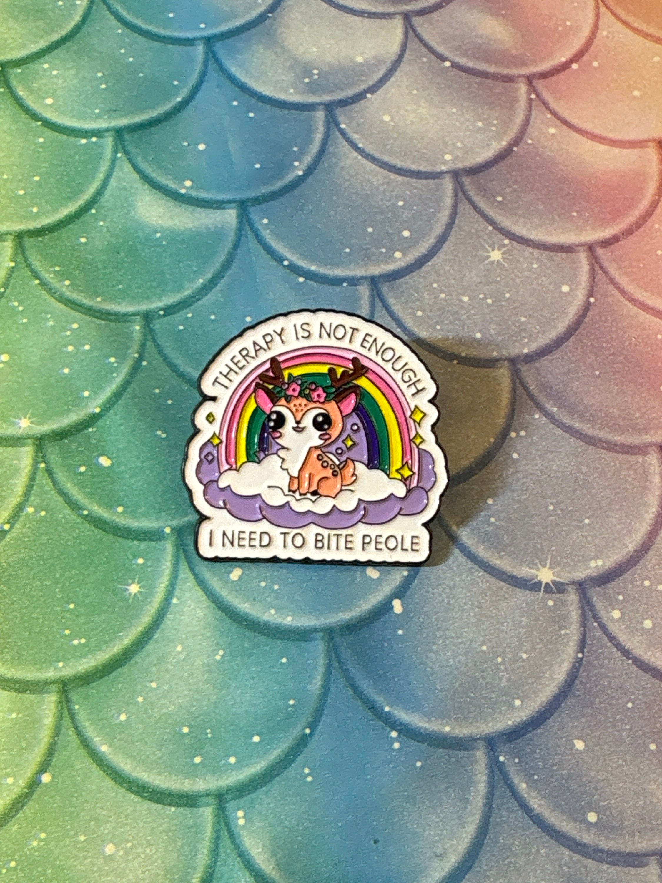 Pin - Therapy Bite Deer