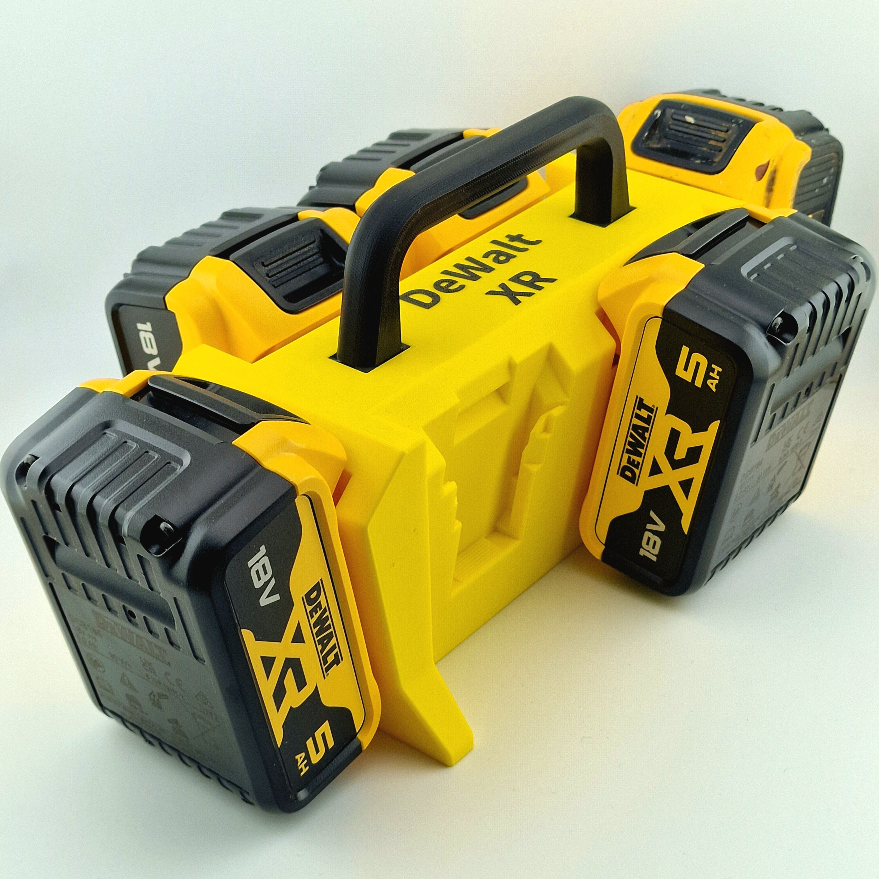 Battery Carrier Compatible With DeWalt XR Batteries Up To 5AH