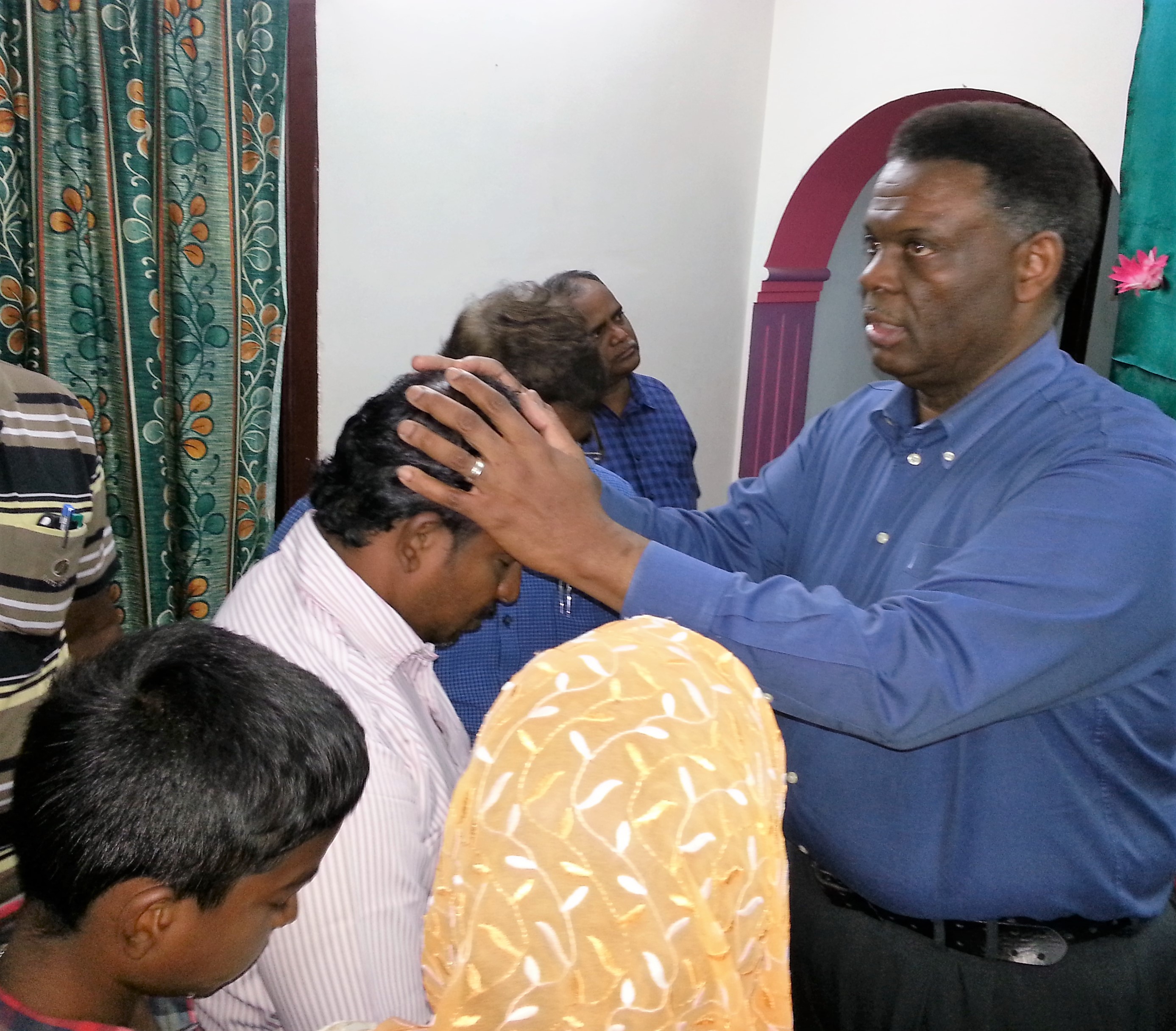 Praying for the sick