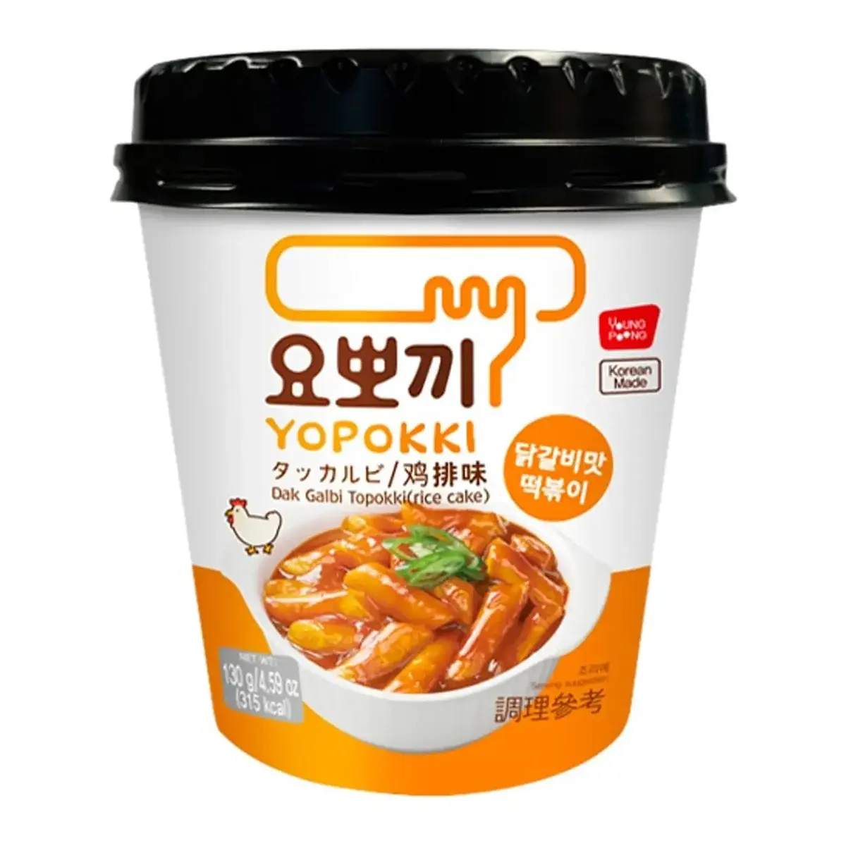 Young Poong Cup Yopokki Dak Galbi Topokki