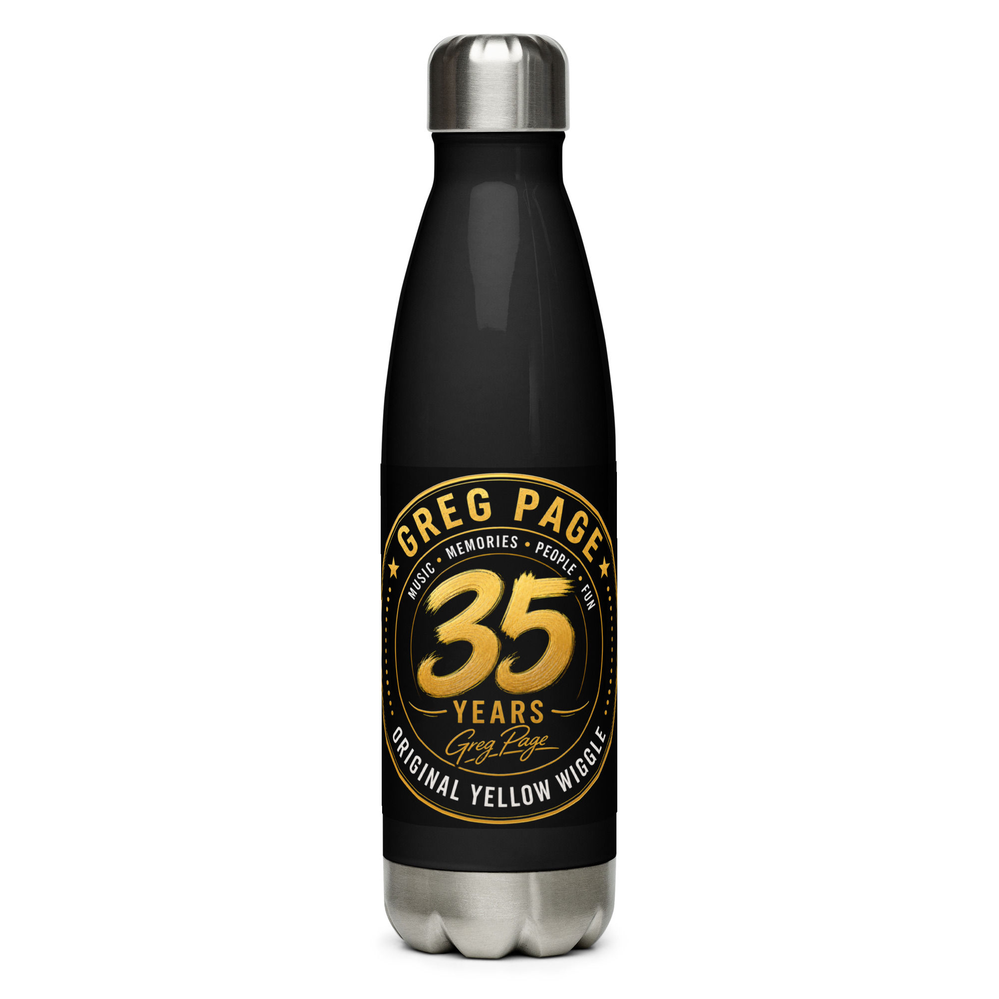 35th Anniversary Stainless Steel Water Bottle