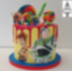 Toy story cake