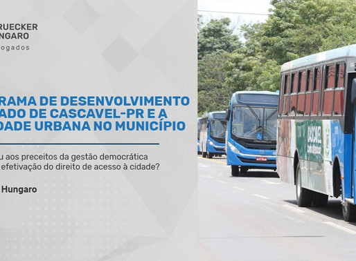 O Programa de Desenvolvimento Integrado de Cascavel-PR e a mobilidade urbana no Município