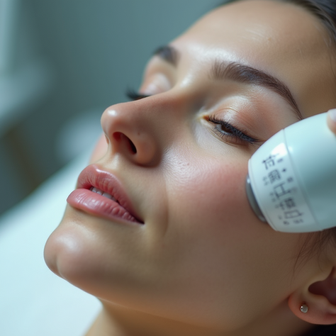 What are the benefits of radio frequency therapy for skin?