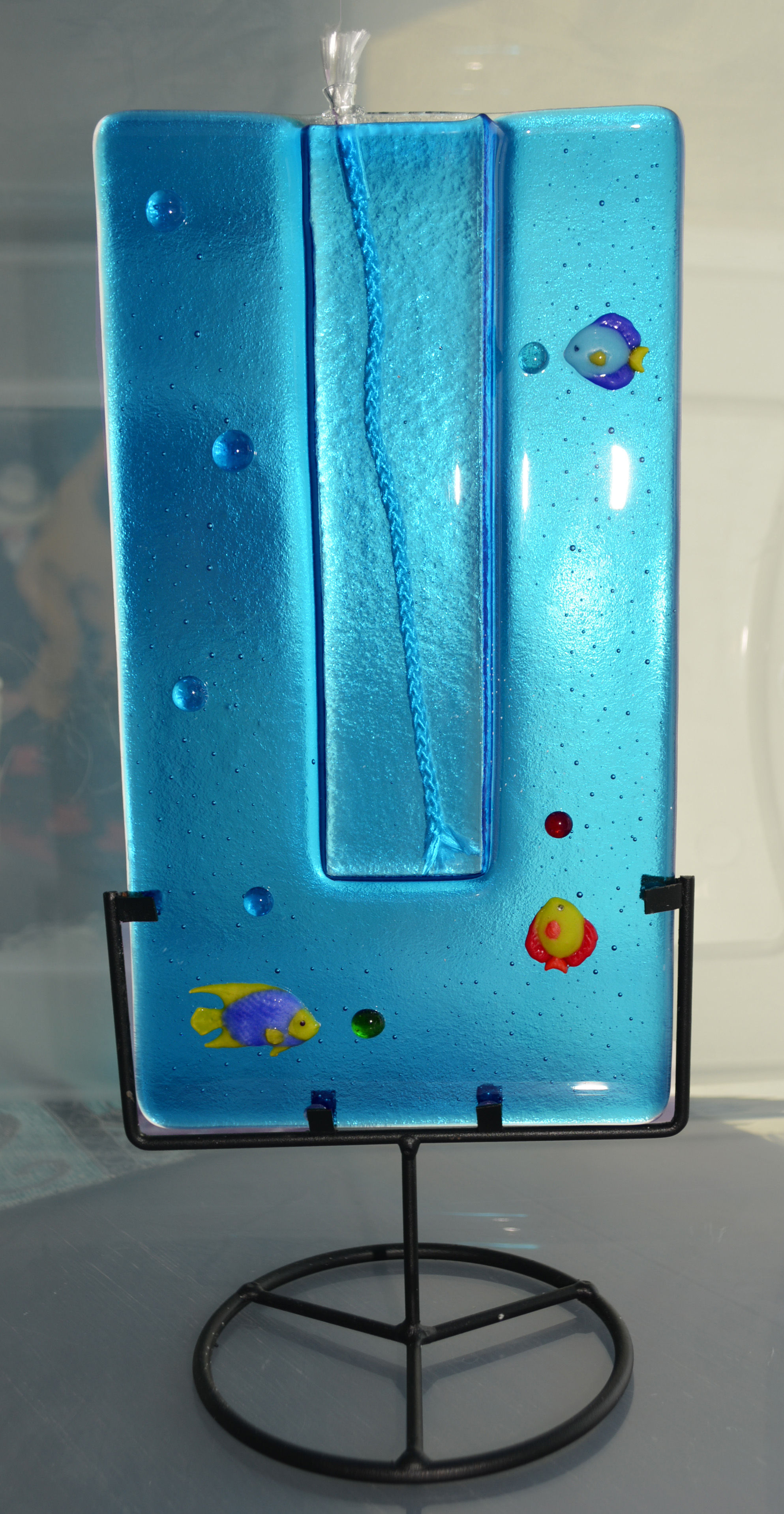 Oil Lamp - Light Turquoise