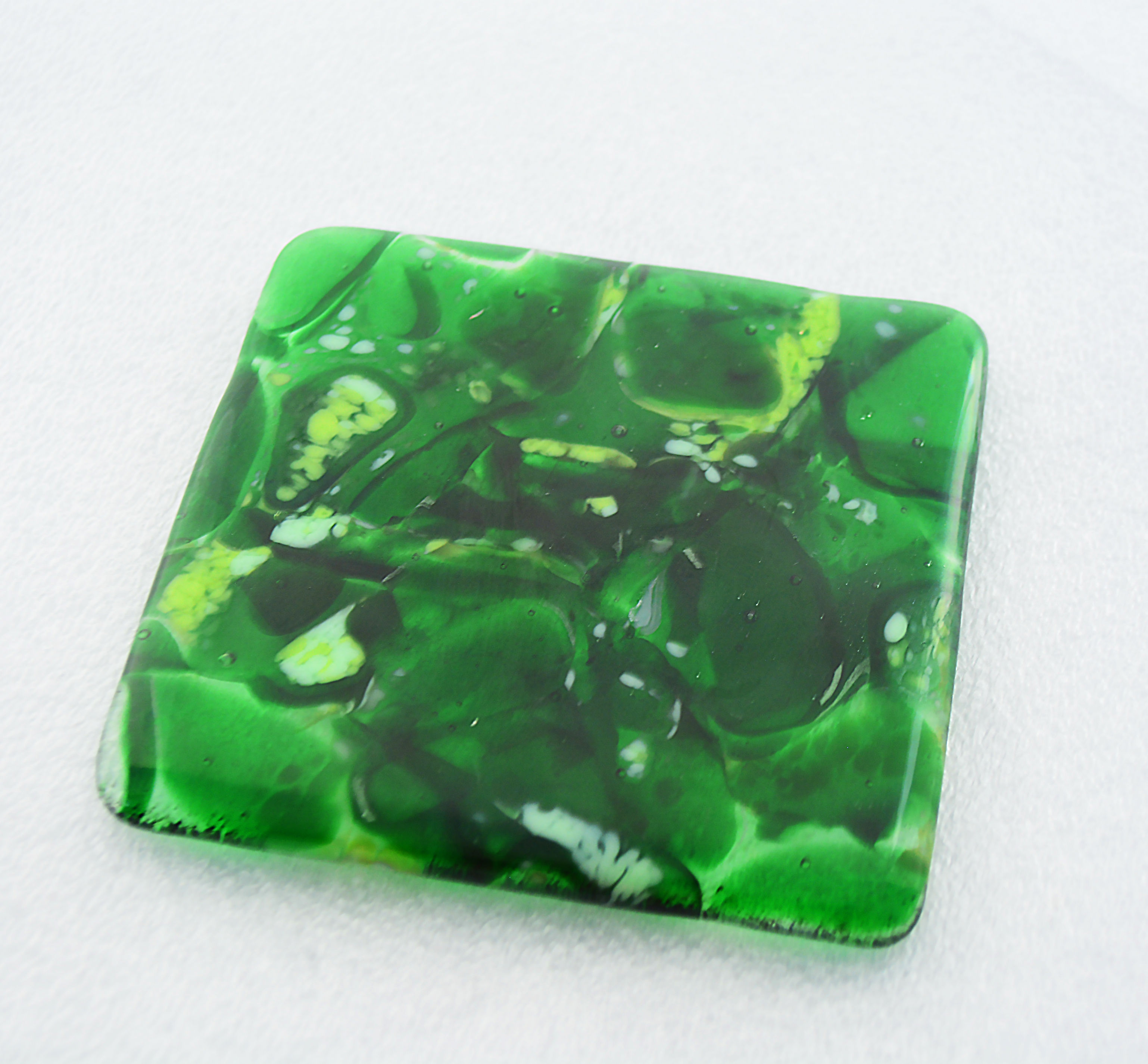 Coaster - Shades of Green Mosaic