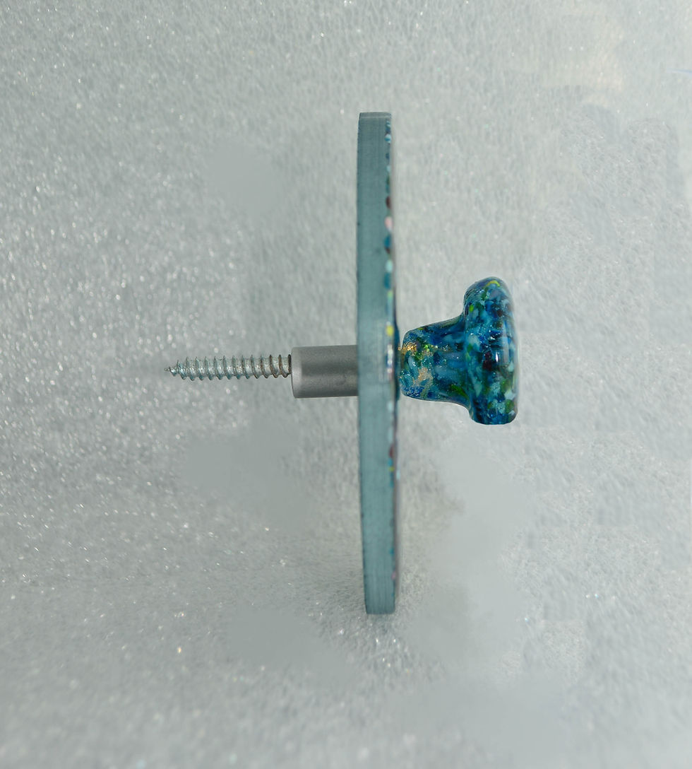 Thumbnail: Wall Hook - Green Mix Cathedral