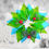 Thumbnail: Wreath - Blue and Green with Holly