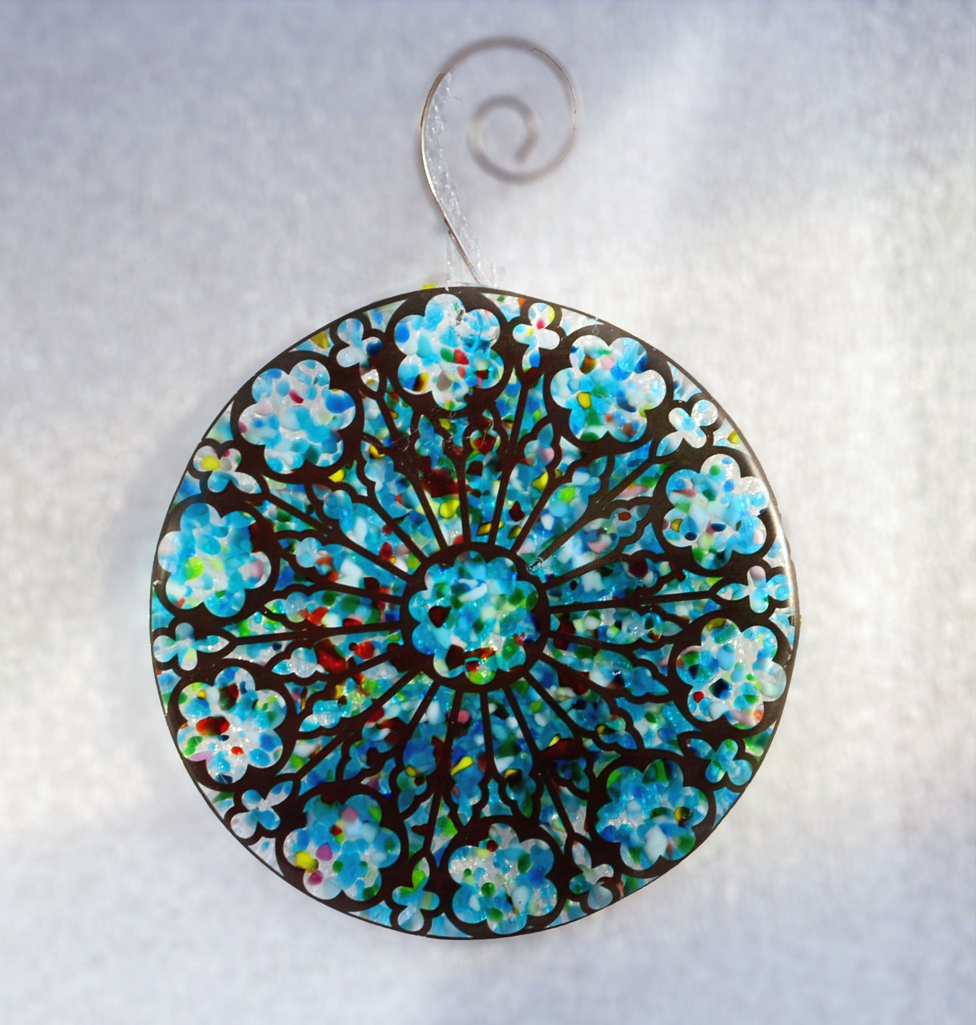 Cathedral Suncatcher - Blue-Green, Washington National Cathedral