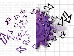 Illustration du processus de change