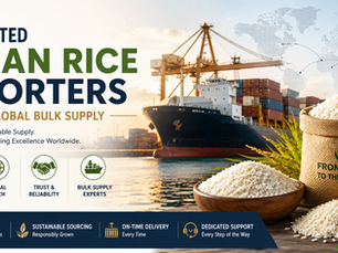 Trusted Indian Rice Exporters for Global Bulk Supply