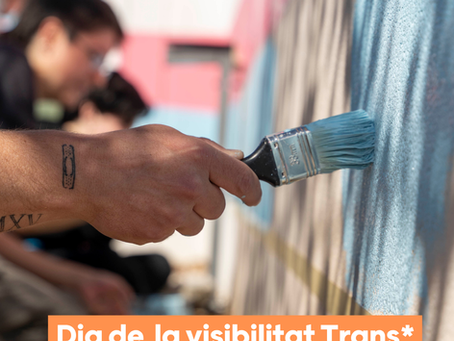🏳️‍⚧️ Hem reparat el mural, hem reforçat el missatge