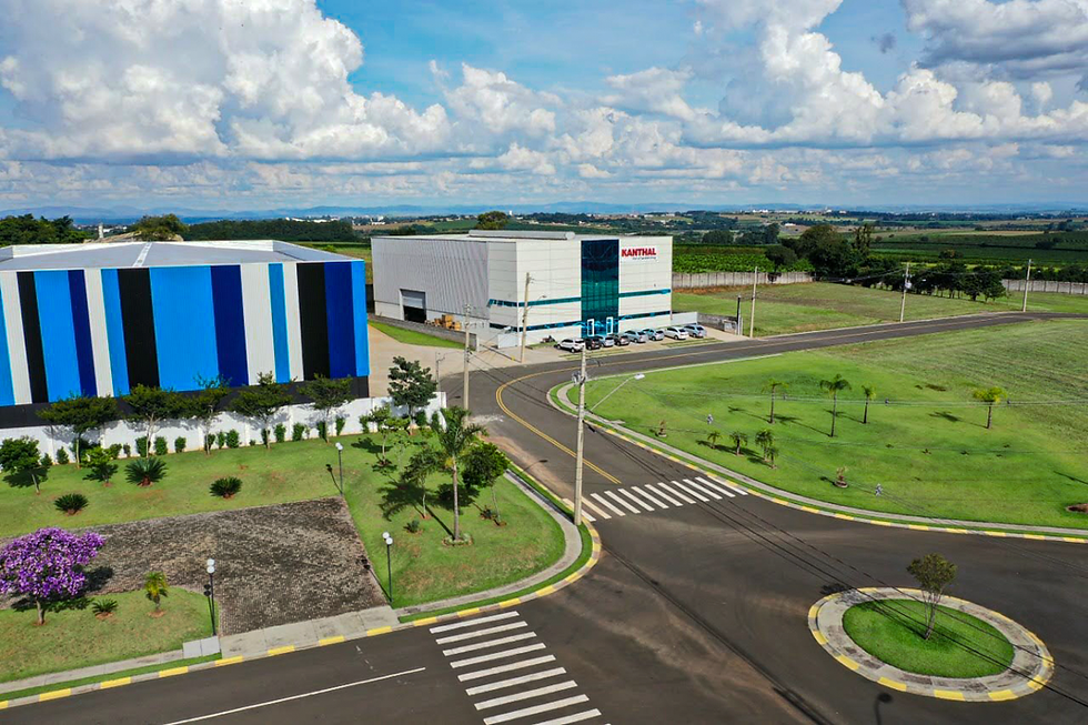 Vista aérea galpaão